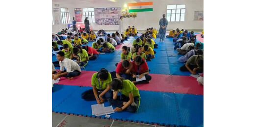 स्वतंत्रता दिवस थीम पर क्विज प्रतियोगिता आयोजित, 342 छात्र-छात्राओं ने लिया भाग